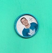 (1) AL ARBOUR 1962-63 SHIRRIFF # 20 MAPLE LEAFS METAL COIN (W9602)  