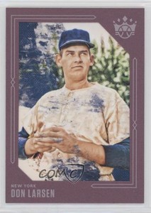 2020 Panini Diamond Kings Plum Frame Don Larsen #5