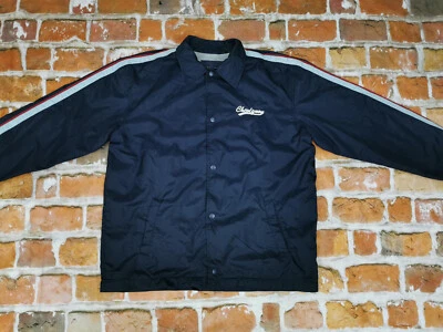 Chevignon Vintage Lluvia Náutico Chaqueta Escritura Azul Marino Talla:L Tip Top - Imagen 1 de 4
