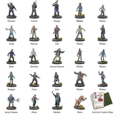 The Walking Dead All Out War Miniatures Game The Miles Behind Us Collection D164 - Image 1 of 3