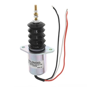 Solenoide de apagado de combustible Labwork AM124379 AM124377 AM103337 para John Deere 332 430 - Imagen 1 de 11