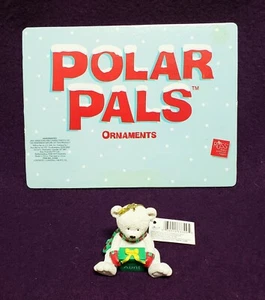 Adorno Polar Pals para tía #33309 por RUSS BERRIE ¡NOS con etiquetas RETIRADO! - Imagen 1 de 3