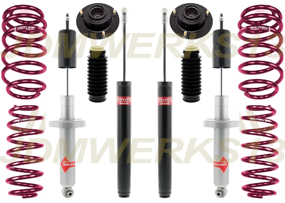 KYB SHOCKS Montajes de puntal Botas antipolvo VOGTLAND SPRINGS BMW 2002 2002tii E10 66-76 Foto 1 de 4