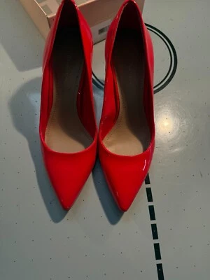 Rojo Brillante INFARED Tacones Clásicos Mujer Talla 10M Foto 1 de 4