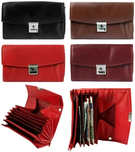 Kellnerbörse Geldbörse Kellnerportemonnaie Kellnertasche Taxibörse braun schwarz - Picture 1 of 12