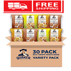 Quaker Rice Crisps Variety Pack Gluten Free 0.91 Oz Bags 30 Count