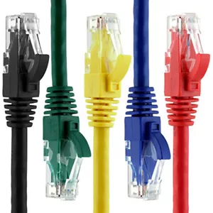 Cable LAN de red RJ45 Cat5e parche Ethernet 1m 2m 3m 5m 10m 50 metros al por mayor - Imagen 1 de 4