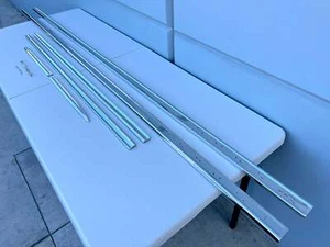 NEW 1963 CHEVY IMPALA STANDARD 2 DOOR BODY SIDE MOLDING SET (CHROME) lowrider - Picture 1 of 7