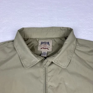 VTG Himalaya Outfitters Jacket Mens 2XB Tan Beige Khaki Full Zip Big & Tall - Picture 1 of 11
