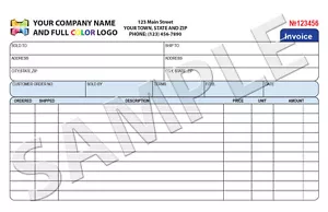 Factura personalizada de 250 colores/recibo de ventas/forma sin carbono - Imagen 1 de 1