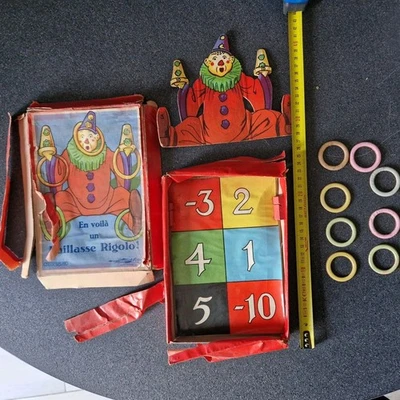 JEU 1910 paillasse rigolo J.W S et S Bavaria GERMANY cirque clown ancien - Photo 1/4