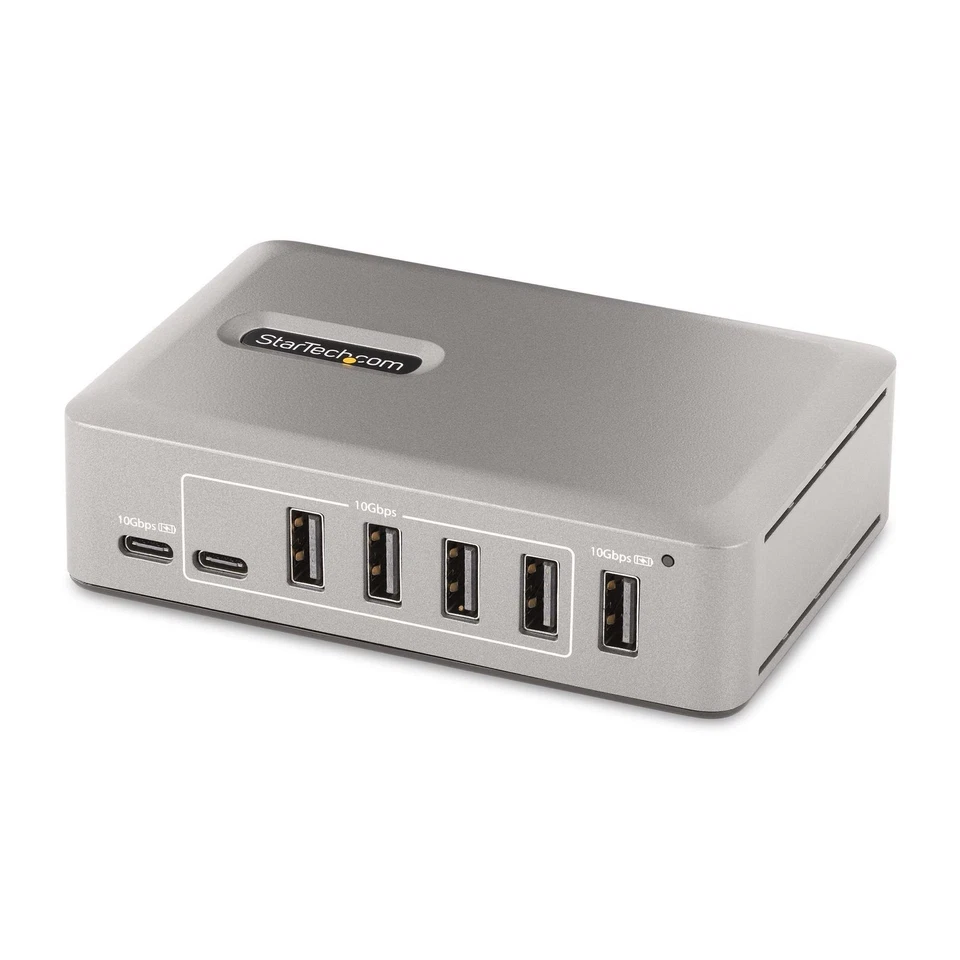 Startech.Com 10 Port Usb-C Hub 8X Usb-A And 2X Usb-C Self-Powered With 65W Power - Image 1 of 1
