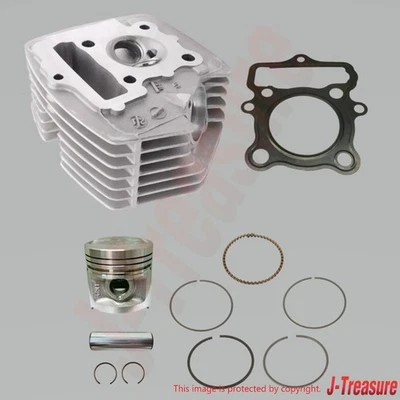 HONDA CRF80F '04-09 '11-'13 Genuine Cylinder Head & Gasket & Piston(Std) Set OEM - Image 1 of 4