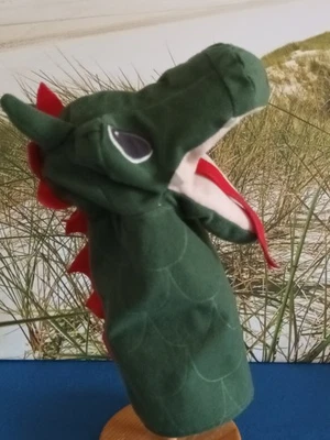 Handpuppe Drache von IKEA ca. 26 cm groß - Bild 1 von 4