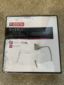 Delta Everly Handtuchring in gebürstetem Nickel Modell: EVE46-BN Neu im Karton - Bild 1 von 5