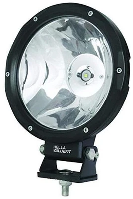  Luz de haz de conducción ValueFit 357200001 7", negra y plateada  Foto 1 de 4