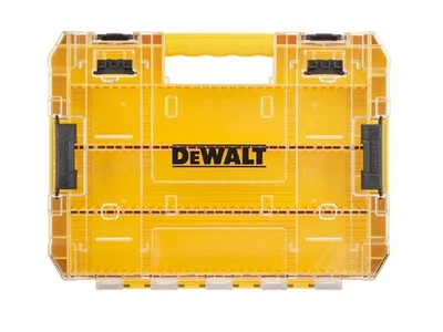 DEWALT Tough Case (Large) Organizer Tool Box Storage Case Tool Box Transparent L - Image 1 of 4