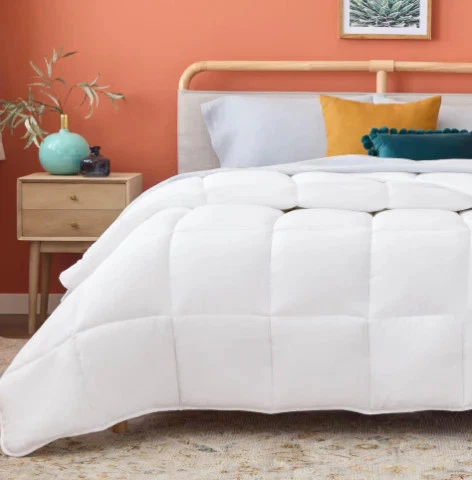 BP Bedding White Microfiber Comforter Duvet Breathable Soft Bedding - image 1 of 4