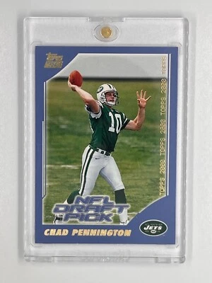 Chad Pennington Rookie Card RC 2000 Topps Football #387 New York Jets - Image 1 of 2