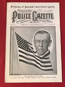 Jim Thorpe Gazzetta della Polizia 21 Aprile 1917 �� - Foto 1 di 8