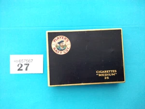 Vintage John Players &Sons 25 Navy Cut Cigarettes Medium B.O.A.C issue Empty Tin - Picture 1 of 6