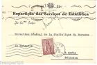 Portugal - Angola Luanda 1937 Post Cart document send to Bulgaria #aae