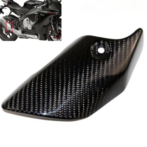 For Yamaha R1 R1M 2015-2024 Carbon Fiber Lower Exhaust Heat Pipe guard Cover - Foto 1 di 10