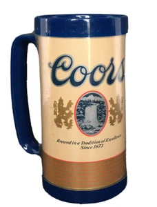 Vintage Thermo-Serv Coors Stein Becher Tasse Made in USA - Bild 1 von 9