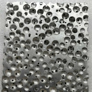 1pcs Foam Metal Aluminium Al Foam Plate Sheet Size 100*100mm Spherical open cell - Picture 1 of 3