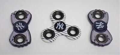 New York Yankee Fan Fidget Spinners EX Estado - Lote de 3 033023WT Foto 1 de 3