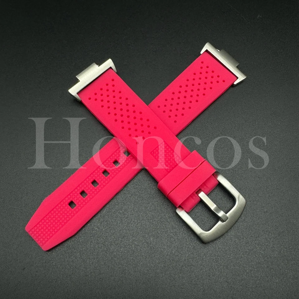 Replacement Rubber Watch Strap Fits for Tissot PRX Quick release and Adapter New - Image 1 of 1