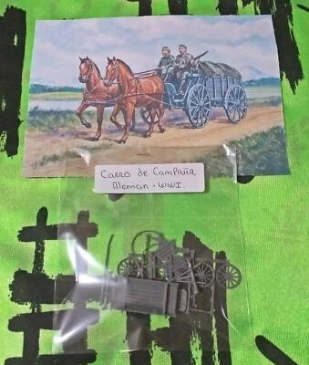 Kit maqueta para montar y pintar - Vehículo de campaña - Carro de campaña alemán - Immagine 1 di 2