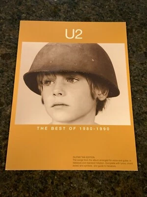 Cancionero tablatura guitarra U2 - THE BEST OF U2 1980-1990  Foto 1 de 4