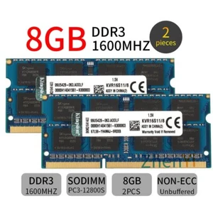 16GB 2x 8GB DDR3 1600MHz PC3-12800 sodimm RAM for Apple MacBook Pro (Mid 2012) - Picture 1 of 9