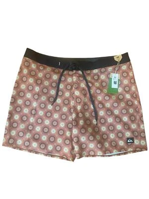 Quiksilver Men Surfsilk QS 69 18" Shorts Multicolor Floral Size 40 - Image 1 of 3
