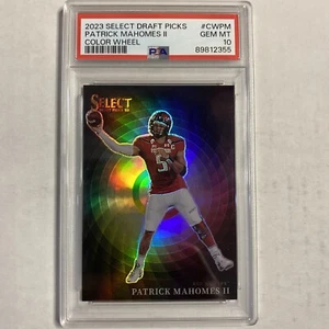 2023 Select Draft Picks SSP Patrick Mahomes custodia Hit PSA 10 SL - Foto 1 di 2