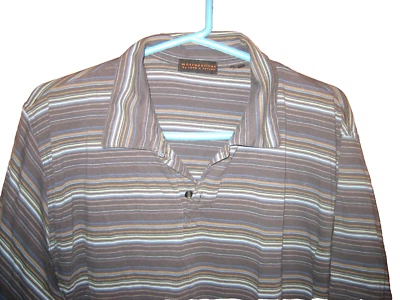 CAMISA DEPORTIVA SUPER SUAVE XL LORD & TAYLOR ALGODÓN CLARO GRIS Etc CAMISETA POLO GOLF Foto 1 de 4