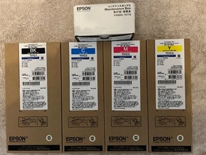 Original EPSON Set T01C1 -T01C4 WorkForce Pro WF C579 RDTWF RD2TWF C529R RDTW - Afbeelding 1 van 3
