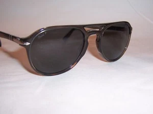 NEW Persol Sunglasses PO 3235/S 120148 SMOKE OPAL/GREY POLARIZED 55mm AUTHENTIC - Picture 1 of 7