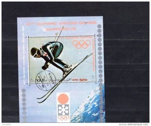 Block 172 Olympiade Wintergames 1972 Sapporo - Picture 1 of 1