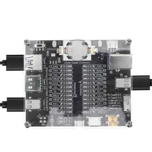 Testeur de Câble USB Checker Board pour USB-C USB-A USB-B Micro Mini Câbles Lightning - Photo 1/7