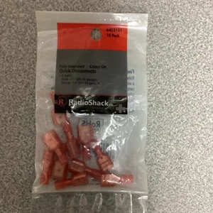 NEW! - RadioShack® 1/4" Quick Disconnects (10 pack) • P/N 640-3131 - Bild 1 von 1