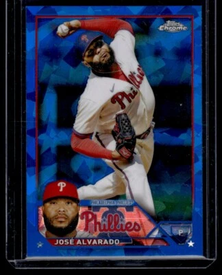 2023 TOPPS CHROME UPDATE SAPPHIRE JOSE ALVARADO - Image 1 of 2
