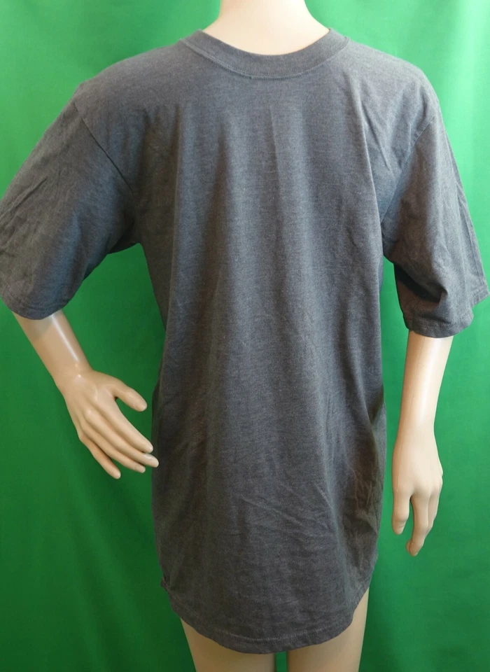 BCG solid gray cotton/poly blend short sleeve crew neck T-shirt, size Men's M - Image 1 of 1