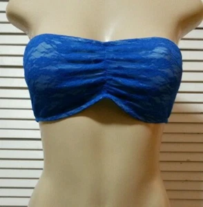 VICTORIA' SECRET PINK LACE BANDEAU SIZE SMALL - Picture 1 of 4