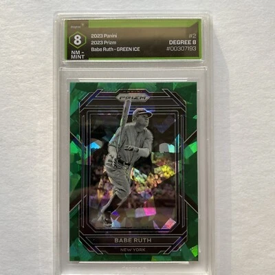 Panini Prizm Green Ice Babe Ruth #2 2023 Foto 1 de 4