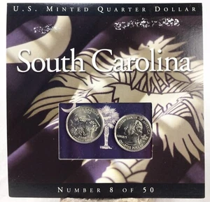 US Minted Quarter Dollar South Carolina - Picture 1 of 4