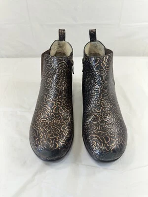 Botín Chelsea Alegria Ever EVE-548 Bronce Ramo Talla 9 Foto 1 de 4