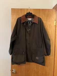 Ralph Lauren Chaqueta Exterior Tareas Granero Abrigo Caza Pana Cuello De Colección - Imagen 1 de 24