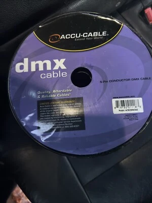 American DJ AC5CDMX300 300' Spool 22 AWG 5-Pin Conductor DMX Lighting Cable - Image 1 of 2